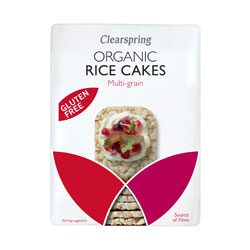 Org 3-Grains thin Rice Cakes 130g (order in singles or 12 for trade outer)