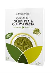 Org GF Green Pea & Quinoa Pasta 250g (beställ i singel eller 8 för handel yttersida)