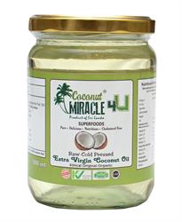 100 % RAW Extra Virgin Coconut Oil 184g (bestill i single eller 12 for bytte ytre)