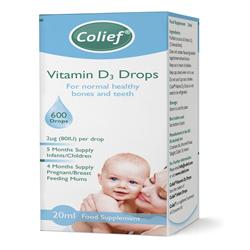 Colief vitamin d3 dråber 20ml