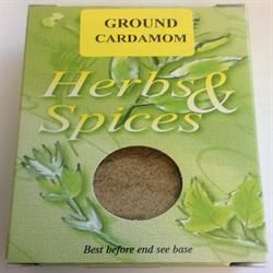 Ground Cardamom 50g (order in singles or 12 for trade outer)