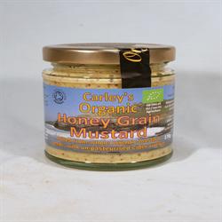 Moutarde à gros grains bio 170g (commander en simple ou 6 pour l'extérieur au détail)