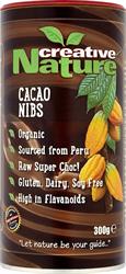 Økologiske peruanske Fairtrade Raw Cacao Nibs 150g (bestill i single eller 12 for bytte ytre)