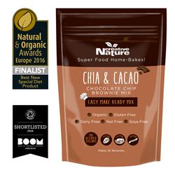 Mélange Brownie Chia et Cacao Bio 400g