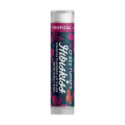 Tropical Hibiskiss 100% natuurlijk getinte veganistische lippenbalsem 4ml (bestel in veelvouden van 2 of 12 voor retail-buitenverpakking)