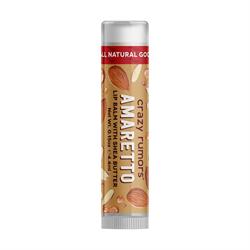 Amaretto-smaksatt 100 % naturligt veganskt läppbalsam 4ml (beställ i multipler av 2 eller 12 för detaljhandelns yttre)