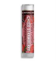 Balsam de buze vegan cu aromă de căpșuni Choco 4ml (comandați în multipli de 2 sau 12 pentru exterior)