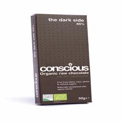The Dark Side 85% 50g (order in singles or 10 for retail outer)