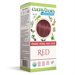 75% de descuento en color de cabello a base de hierbas orgánicas - Rojo 100 g (pedir por separado o 20 para el comercio exterior)
