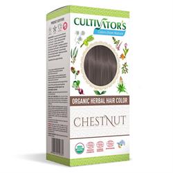 Organic Herbal Hair Colour - Chestnut 100g (order in singles or 20 for trade outer)