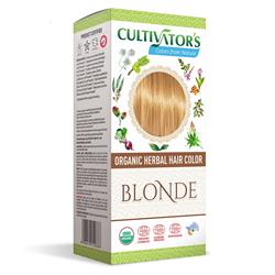 60% de descuento en color de cabello a base de hierbas orgánicas - Rubio 100 g (pedir por separado o 20 para el comercio exterior)