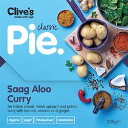 Clive's Saag Aloo Curry 235g