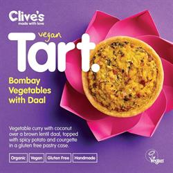 Vegansk tærte - Bombay Grøntsager med Daal 210g