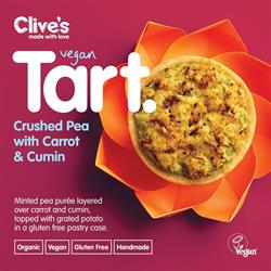 Vegan Tart - Crushed Pea with Carrot & Cumin 210g