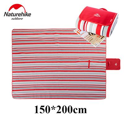 NatureHike 2*2M 2*1,5 M Picnic Camping Mat impermeable al aire libre playa multijugador bebé subir colchón de Camping plegable 