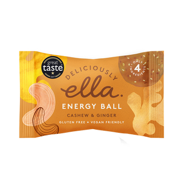 Deliciously Ella Energy Ball 12x40g / Cashew & Ginger