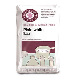 Farinha Branca Simples Sem Glúten 1kg (pedir 5 para comércio exterior)