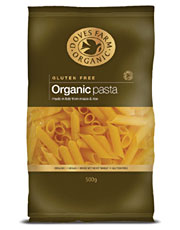 Gluten Free, Organic Maize & Rice Penne 500g (order in singles or 8 for trade outer)