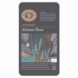 Emmer Flour Wholemeal Stoneground Organic (order 5 for trade outer)