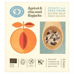 Org GF Apricot & Chia Flapjack 4 x 35g (order 7 for retail outer)