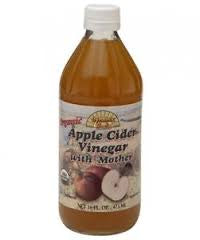 Vinagre de sidra de manzana - 473 ml (pedir por separado o 12 para el comercio exterior)