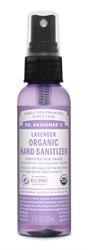 Desinfetante para mãos Org Lavender 60ml (encomende em unidades individuais ou 12 para troca externa)