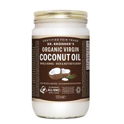 Olio di cocco vergine biologico intero nocciolo 900 ml
