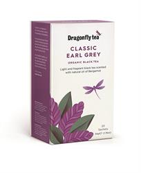Organic Classic Earl Grey tea 20 sachets (order in singles or 4 for trade outer)