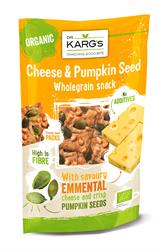 Organic Emmental Cheese & Pumpkin Seed Snack Bites 110g (order 10 for retail outer)