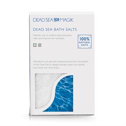 Sels de bain de la Mer Morte en boîte 500g (commander en simple ou 24 pour le commerce extérieur)