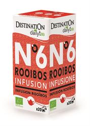 10% KORTING Org Teabags Dailytea Rooibos 20 zakjes (bestel in veelvouden van 2 of 12 voor inruil)