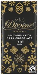 Chocolat Noir 70% 100g (commander en simple ou 15 pour le commerce extérieur)