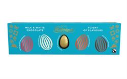 Divine Flight of Flavours Eggs Milk & White Fairtrade Selection