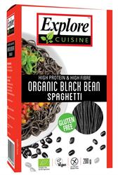 Spaghetti aux haricots noirs 200 g (commandez-en 6 pour l'extérieur au détail)