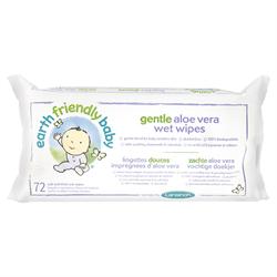 Gentle Aloe Vera Wet Wipes - 72 Pack (order in singles or 12 for trade outer)