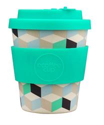Frescher with Turquoise Silicone Coffee Cup 250ml (order in singles or 36 for trade outer)