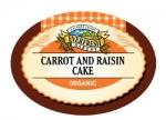 Organic Carrot Cake with Raisins 400g (order in singles or 8 for trade outer)