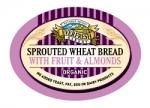 Organic Spouted Fruit & Almond Bread 400g (order in singles or 8 for trade outer)