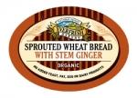 Organic Sprouted Stem Ginger Bread 400g (order in singles or 8 for trade outer)