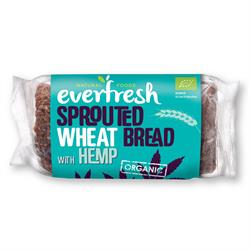 Organic Sprouted Wheat Hemp Bread 400g (order in singles or 8 for trade outer)