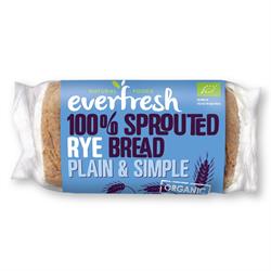 Organic Sprouted Rye Bread 400g (order in singles or 8 for trade outer)