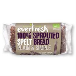 Organic Sprouted Spelt Bread 400g (order in singles or 8 for trade outer)