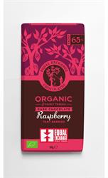 Organic Dark Raspberry Chocolate (65%) (order 12 for retail outer)