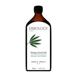 Organic Cold-pressed Hemp Seed Oil 500ml (order in singles or 12 for trade outer)