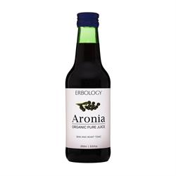 Bio-Aroniasaft 250 ml (einzeln bestellen oder 20 für den Außenhandel)