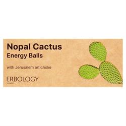 20% RABAT Økologiske Nopal Cactus Energy Balls 40g (bestilles i multipla af 2 eller 24 for ydre detailhandel)