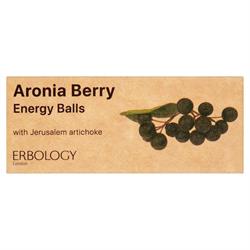 20% de descuento en bolas energéticas orgánicas de bayas de Aronia de 40 g (pedir en múltiplos de 2 o 24 para el exterior minorista)