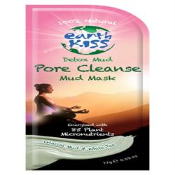 Detox, Pore cleanse Mud face mask from Earth Kiss 17g (order 12 for retail outer)