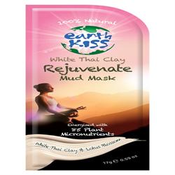 White Thai Clay Rejuvenate Mud face Mask, 17g, (order 12 for retail outer)