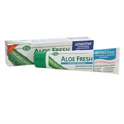 Pasta de dente em gel sensível fresco de Aloe 100ml